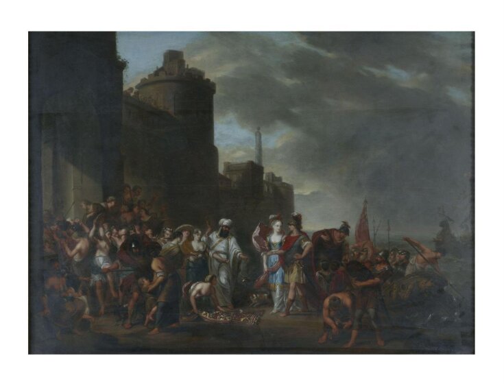 Dido Conducting Aeneas into Carthage top image