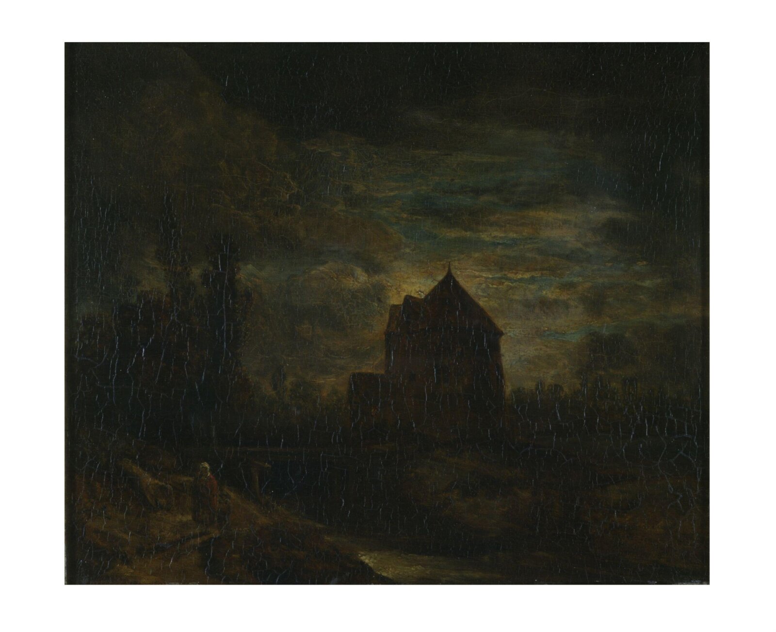 Moonlight near Norwich, John Crome, early 19th century