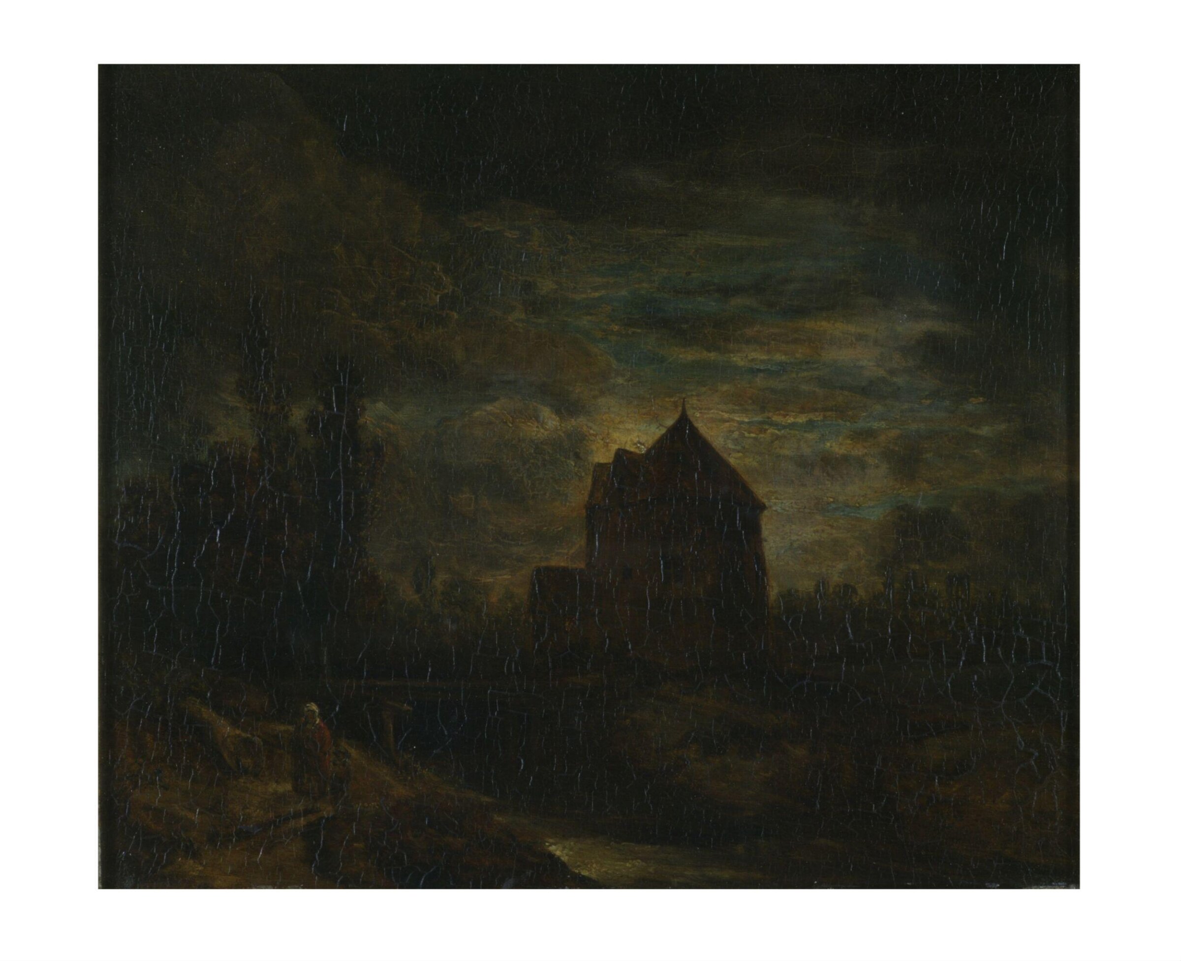 Moonlight near Norwich, John Crome, early 19th century