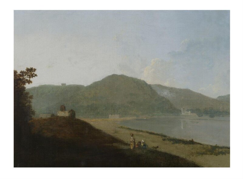 The Lago d'Agnano, near Naples (formerly called 'Italian Lake Scene'