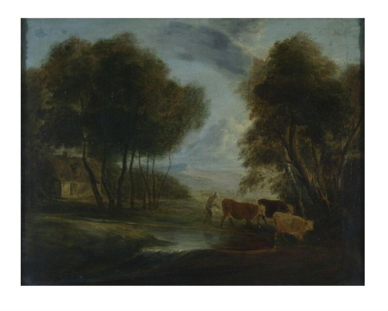 Landscape with Cows