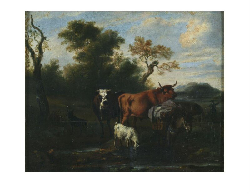 Landscape with cattle