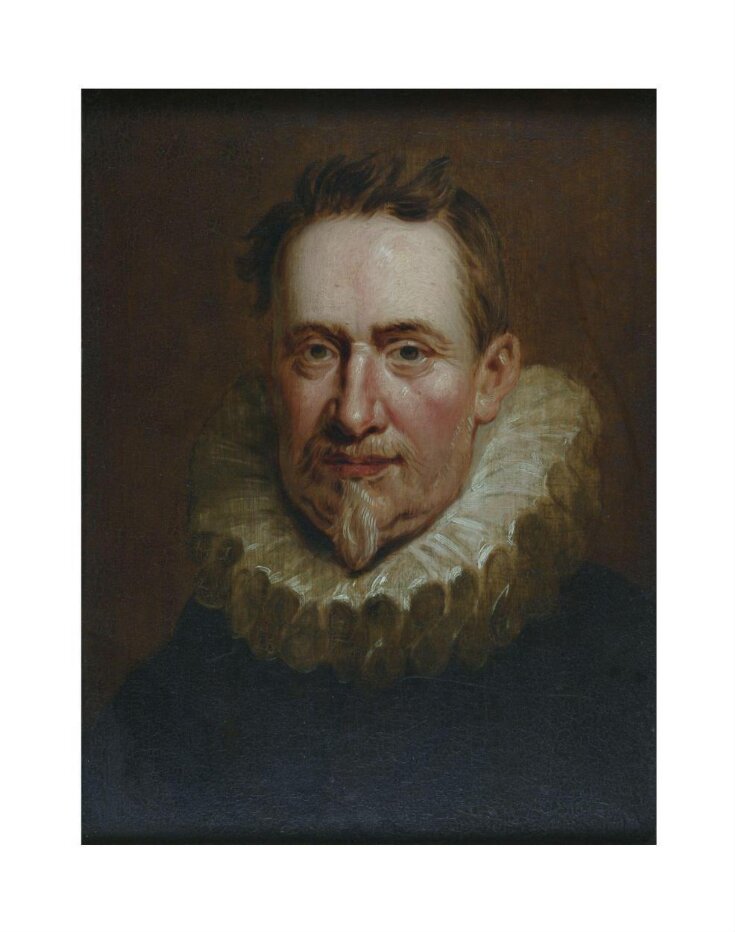 Portrait of a man wearing a ruff top image