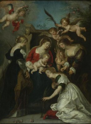 The Mystic Marriage of St Catherine