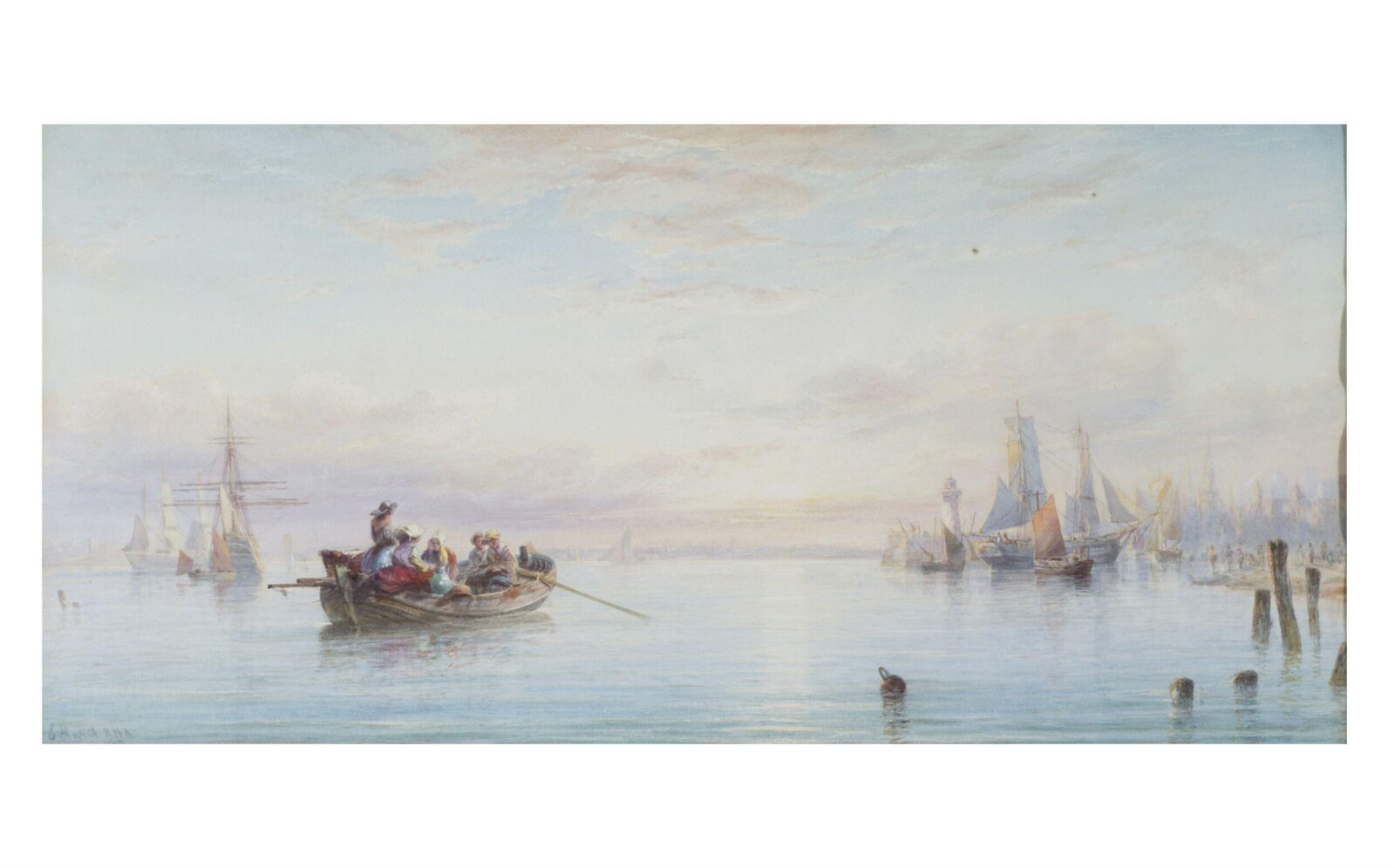 St. Malo, Edwin Hayes, 1862