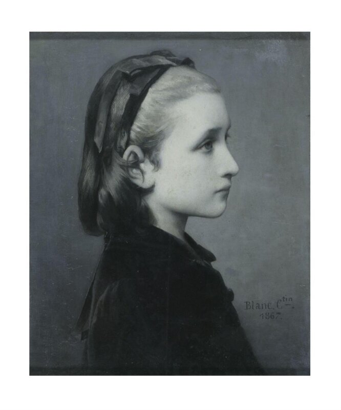 Head of a girl