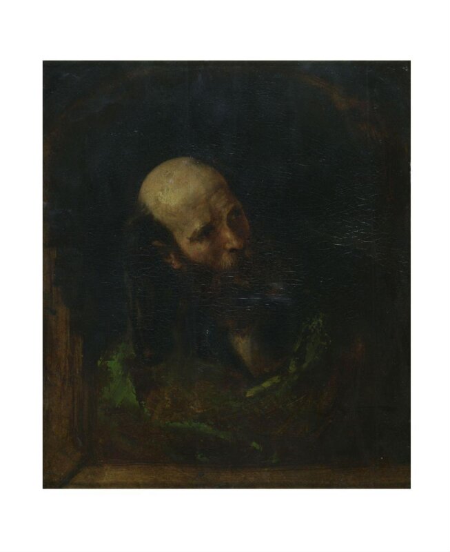 Head of a monk