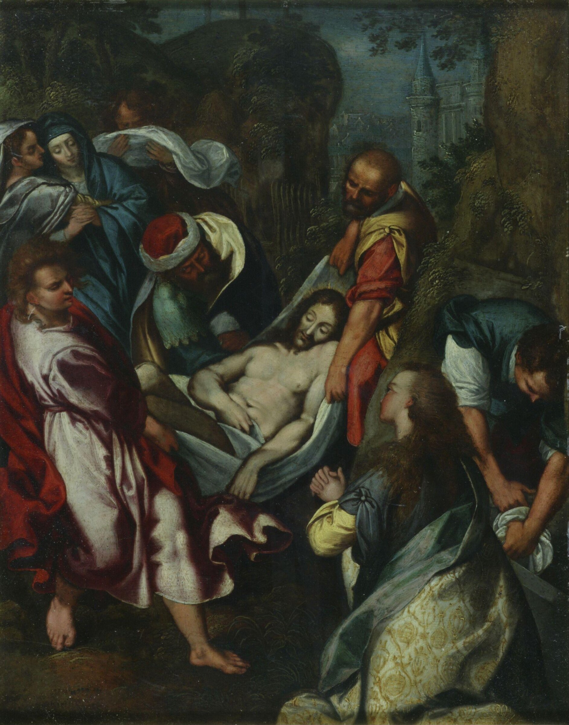 The Entombment, after Federico Barocci, early 18th century