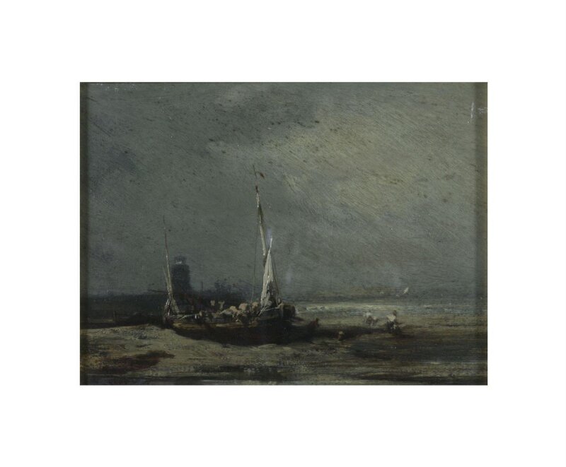 Boat on shore