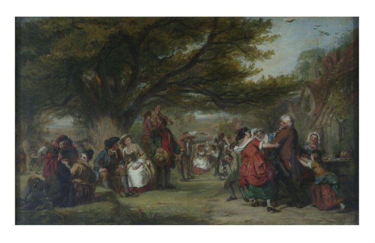 An English Merry-Making, a Hundred Years Ago top image