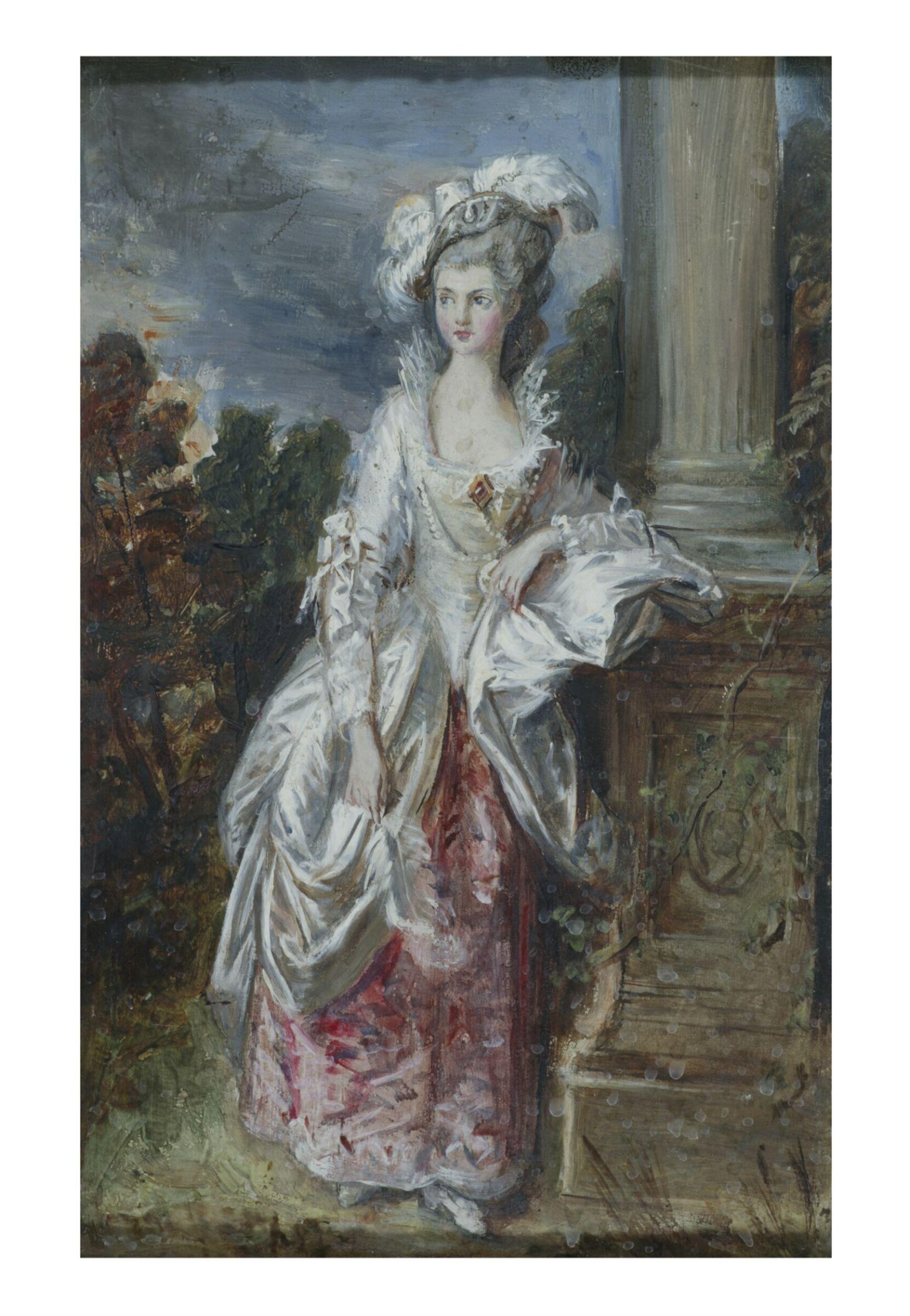 The Honourable Mrs Thomas Graham (after Thomas Gainsborough), Daniel Maclise, early 19th century to mid 19th century