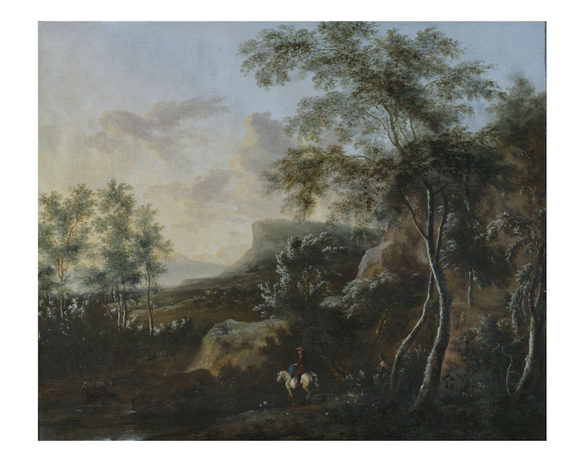 Rocky Landscape, Frederick de Moucheron, 1660s