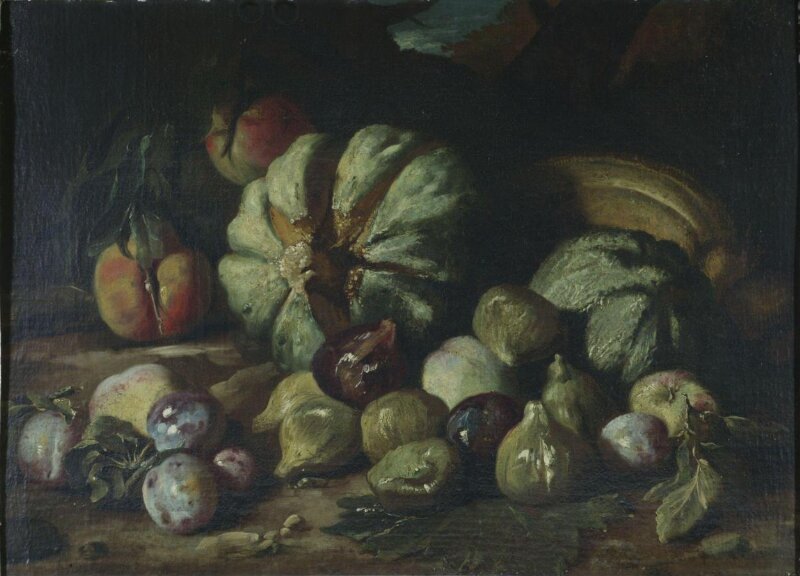 Still life: melons and figs