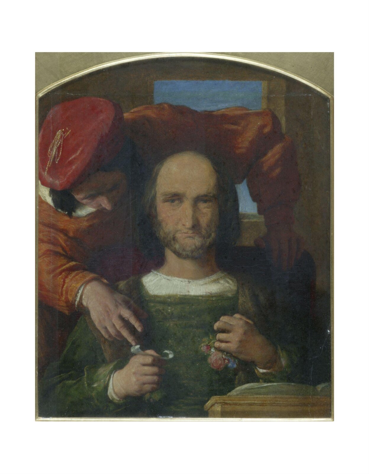 The Intercepted Billet, William Mulready, 1844
