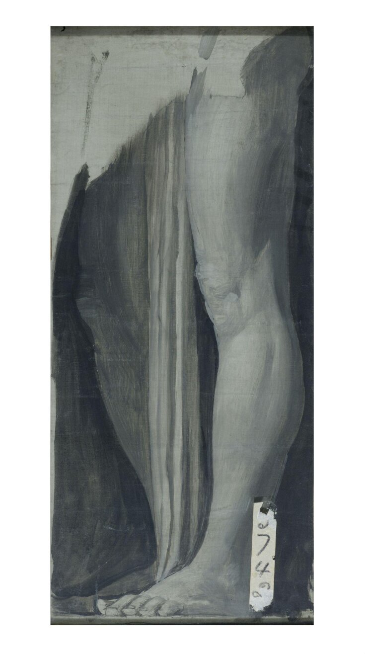 Lower Limbs of a Figure (cartoon for the south wall, dining room, Dorchester House) top image
