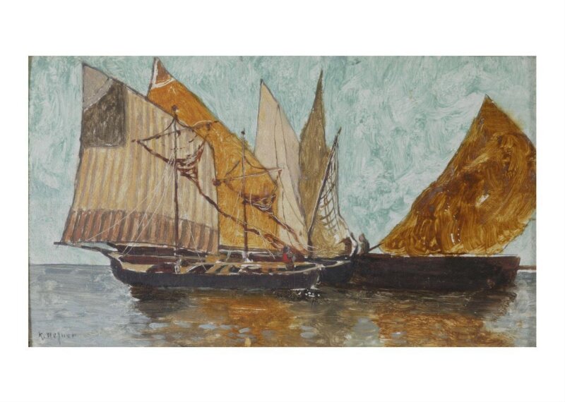 Sailing Boats at Chioggia, near Venice