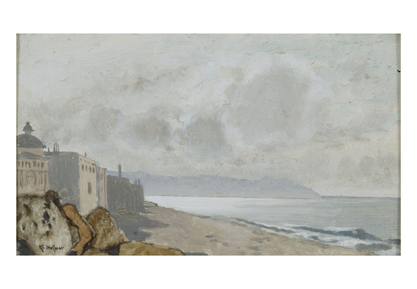 Chiavari, near Genoa, Karl Heffner, 1880