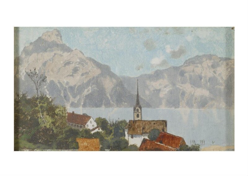 Fluelen, on the Lake of Lucerne