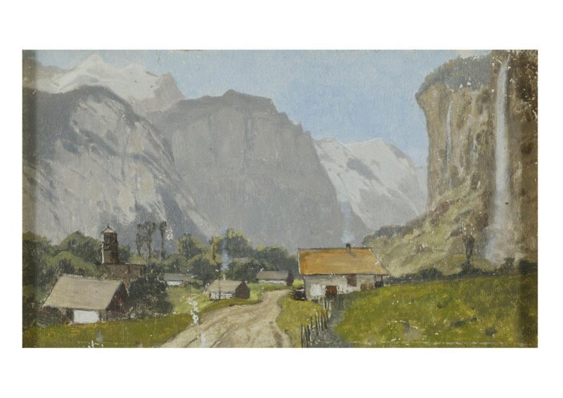 Lauterbrunnen and the Staubbach Falls