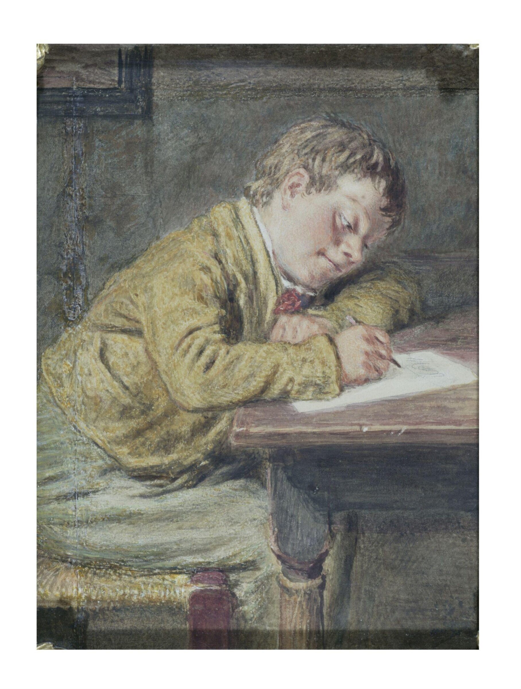 The Valentine, William Henry Hunt, about 1835-1840