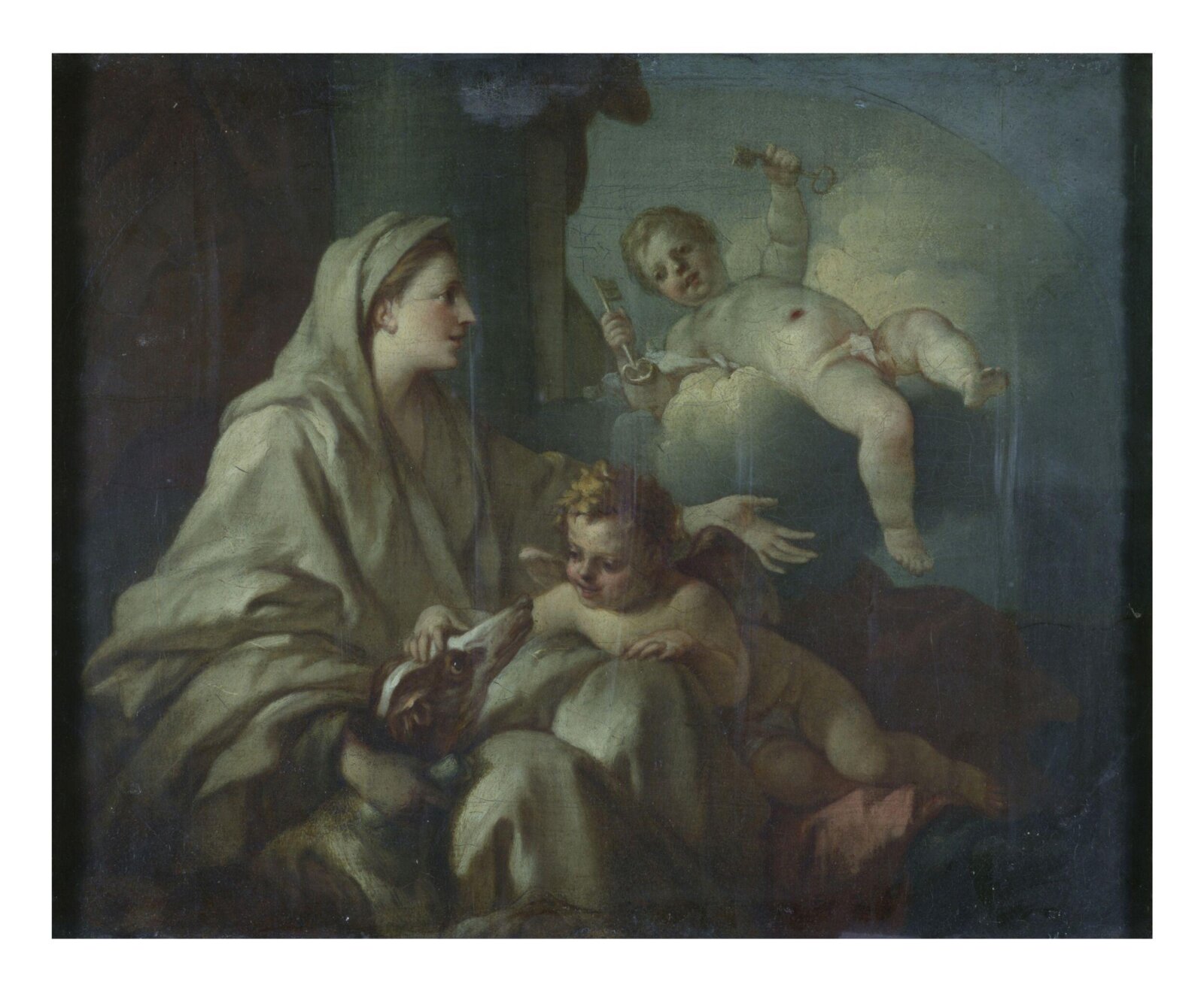 An Allegory, attributed to Perre Jacques Cazes, ca. 1730