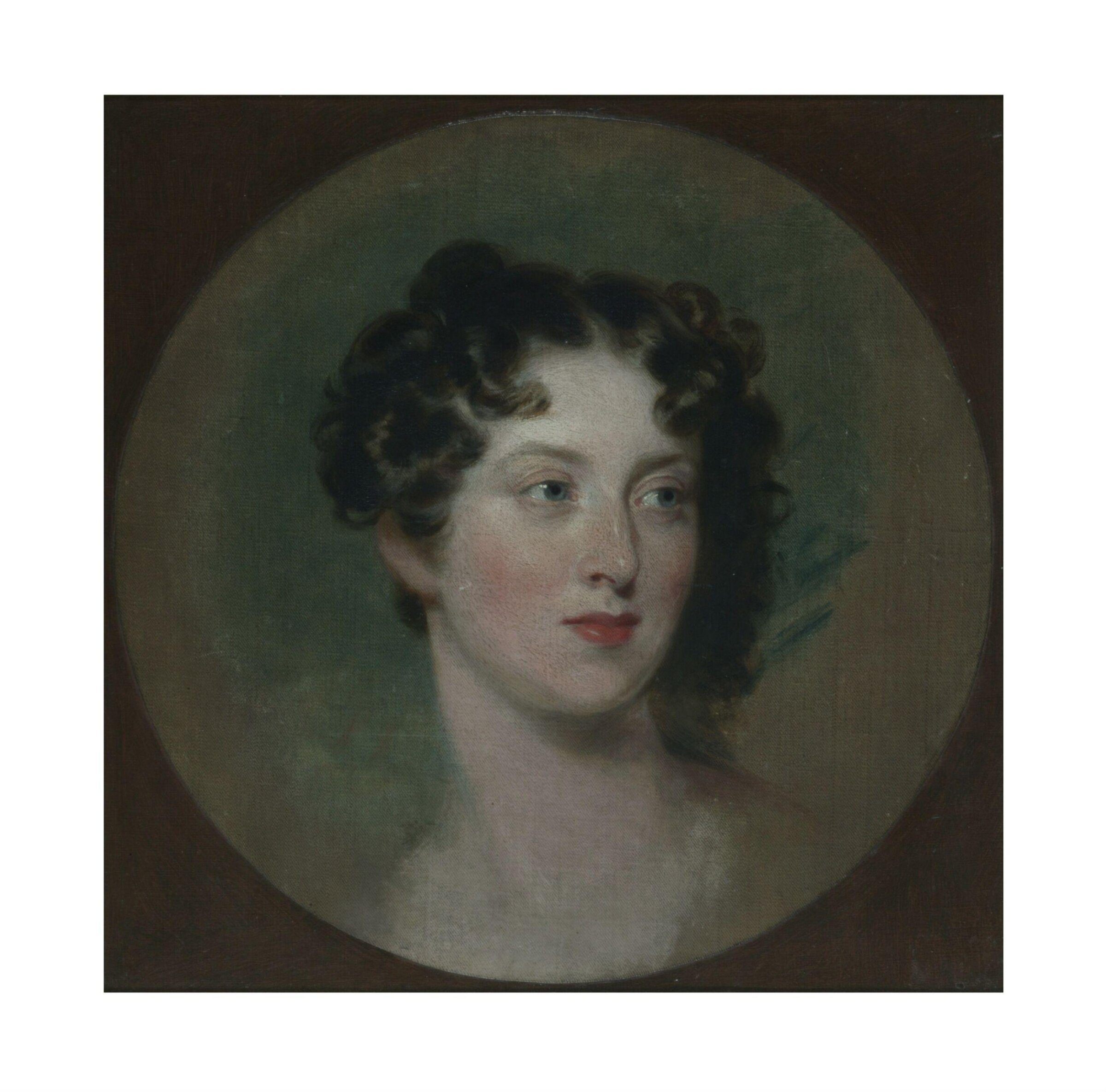 Head of a Lady (after Sir Thomas Lawrence), John Wood, early 19th century-mid 19th century