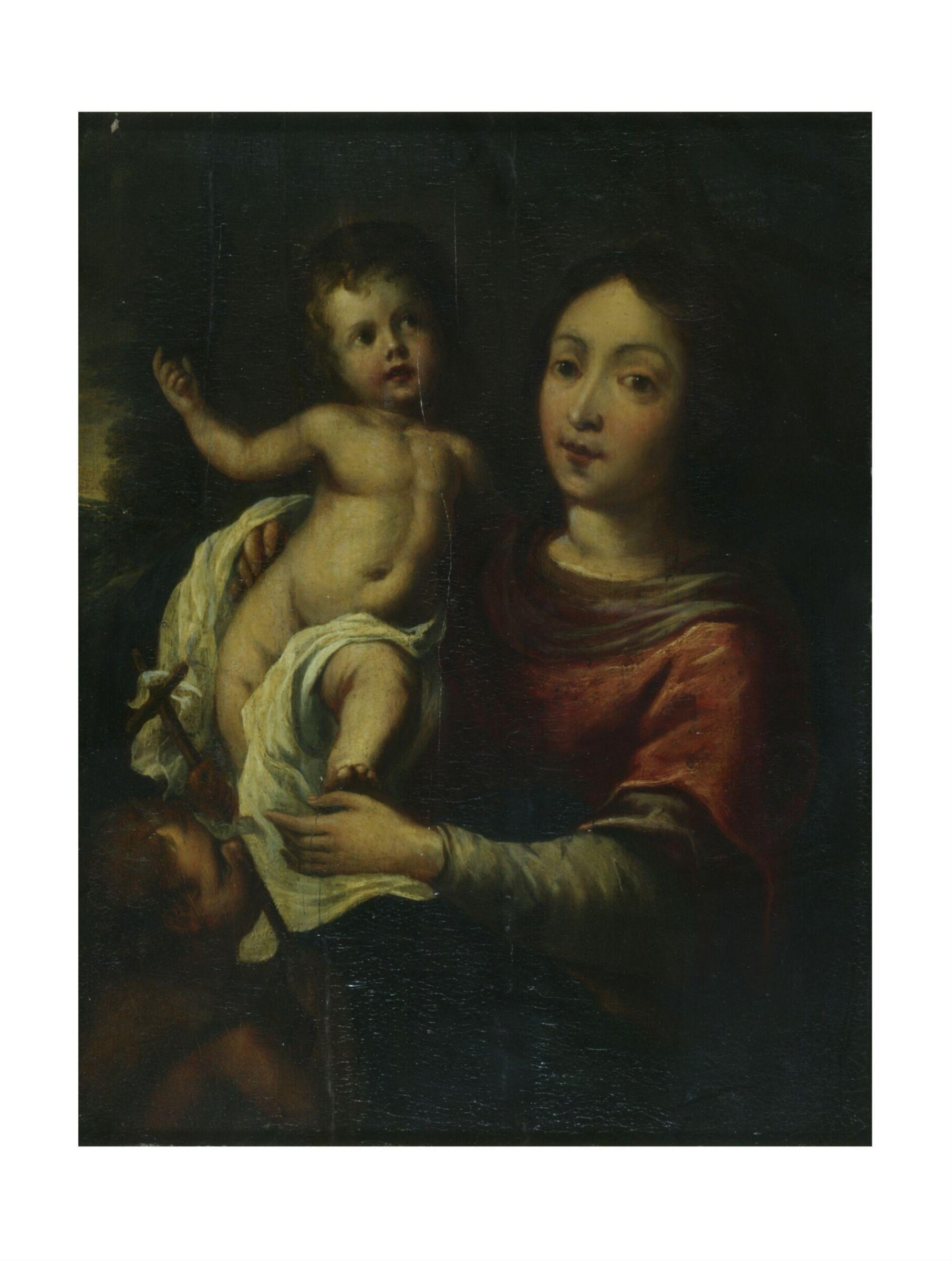 Virgin and Child with the Infant St John, Peter Paul Rubens, late 17th century-early 18th century