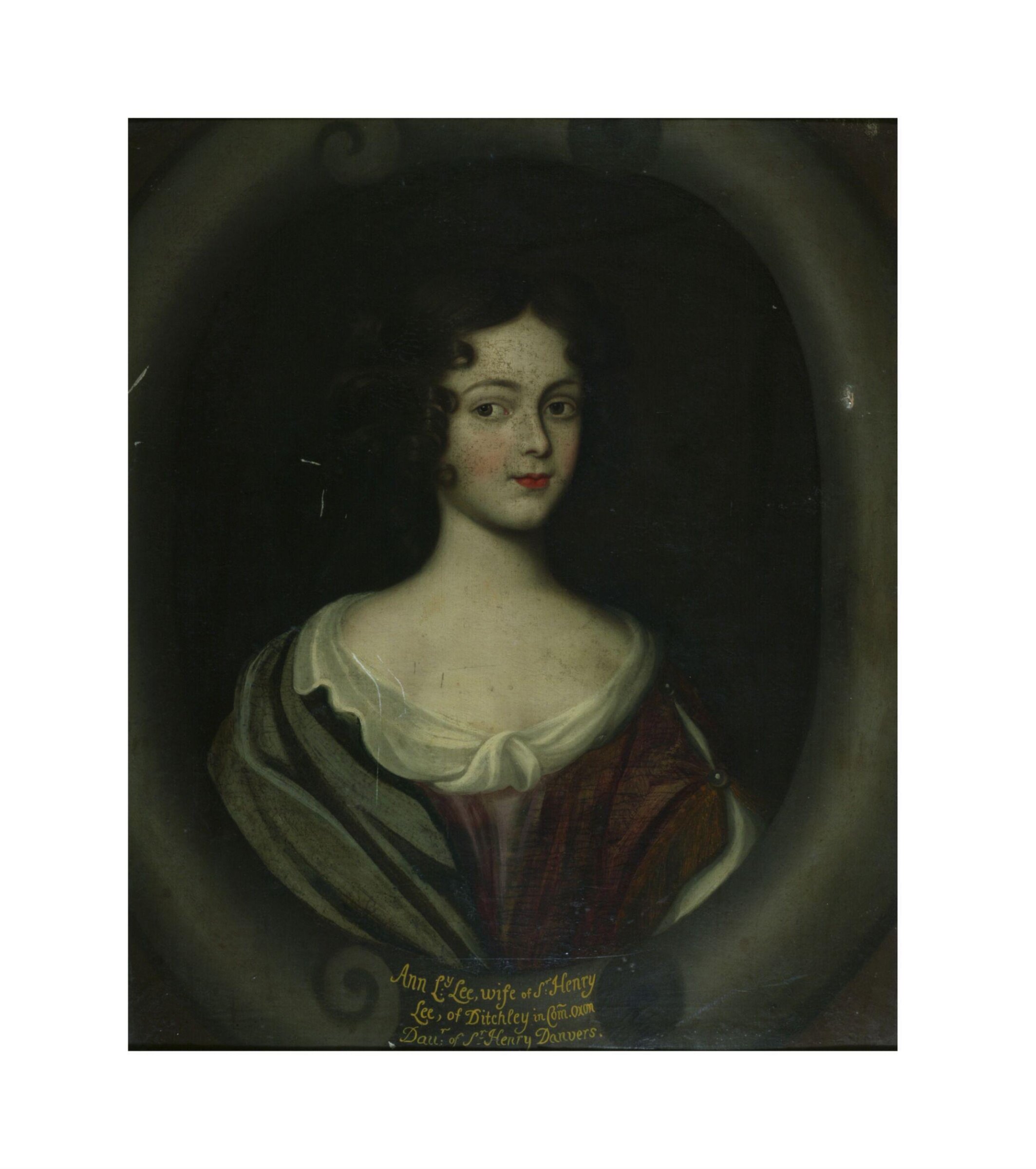 Ann Lee, wife of Sir Henry Lee of Ditchley, Питер Лели, конец XVIII века