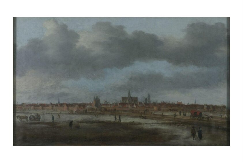 View of Haarlem (1639-1690) by Jacob Willemz. de Vos