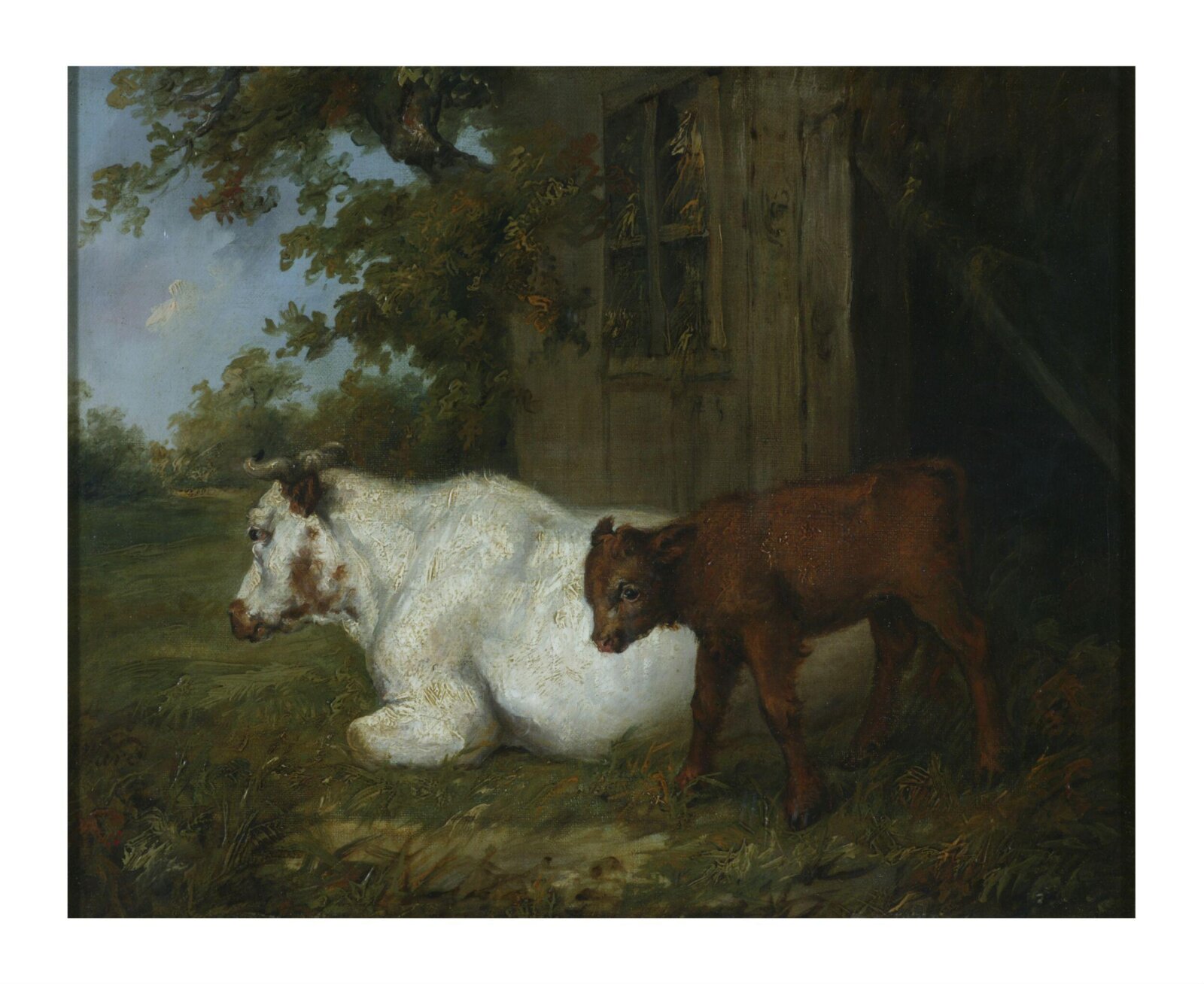 Cow and Calf, James Ward, early 19th century