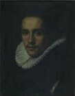 Bust portrait of a man in a black dress and white ruff thumbnail 2