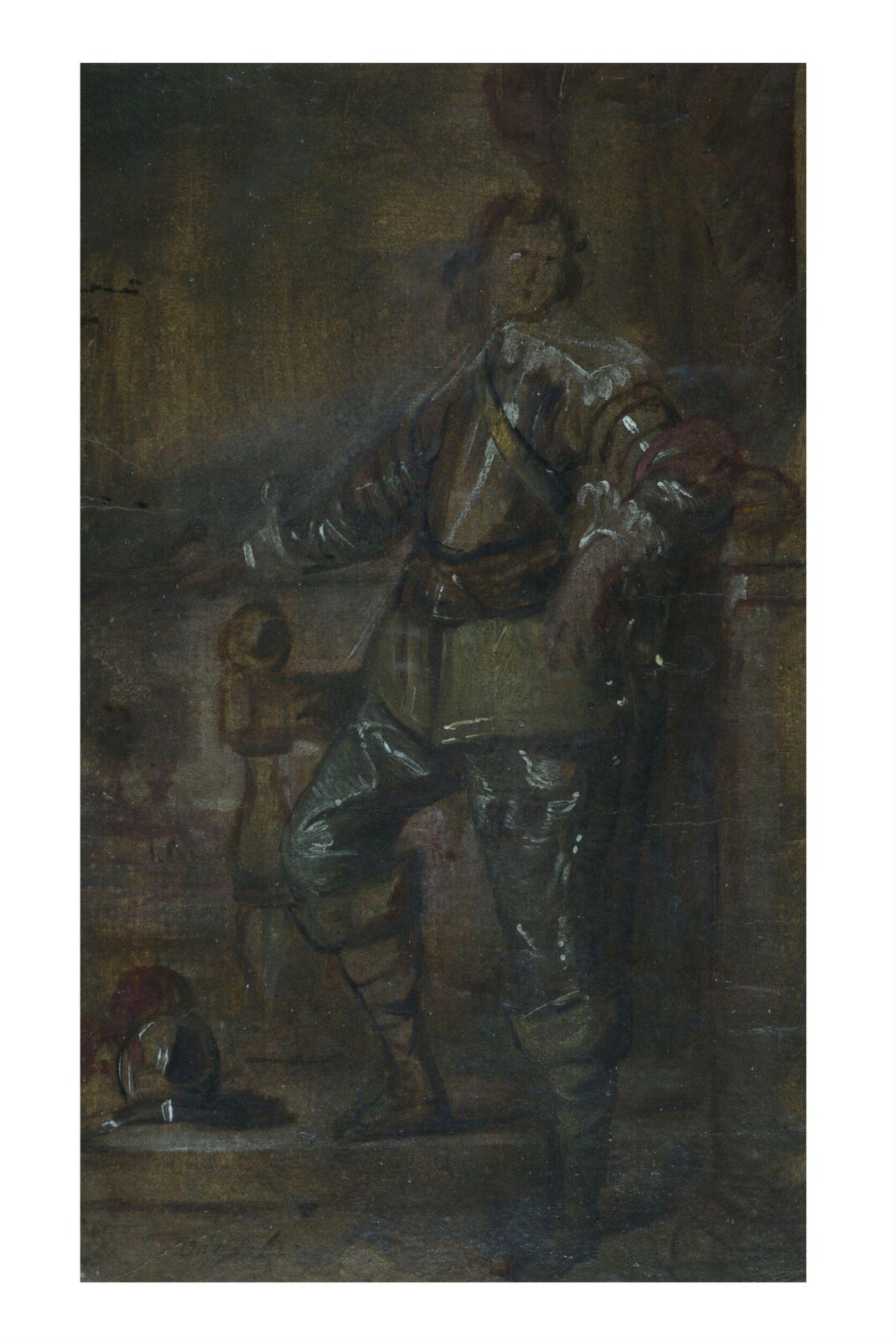 A Man in Half Armour, Anthony Van Dyck, early 17th century-mid 17th century