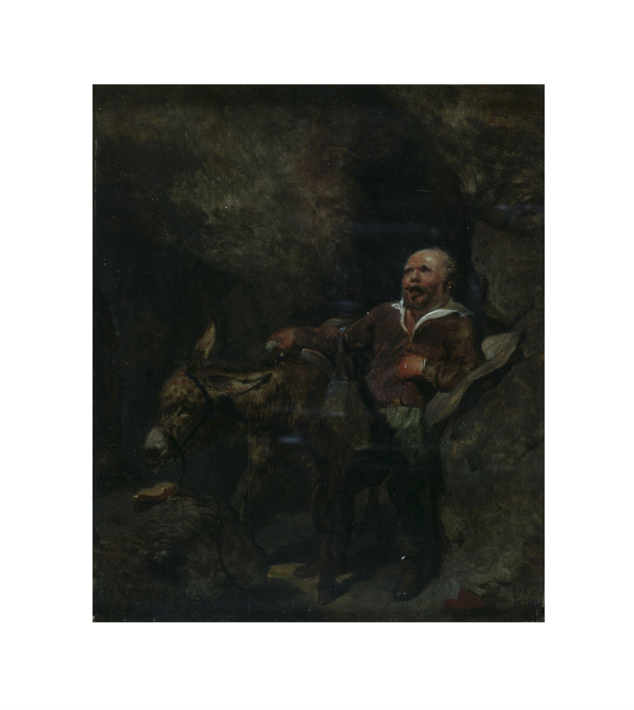 Sancho Panza and Dapple, Edwin Henry Landseer, 1824