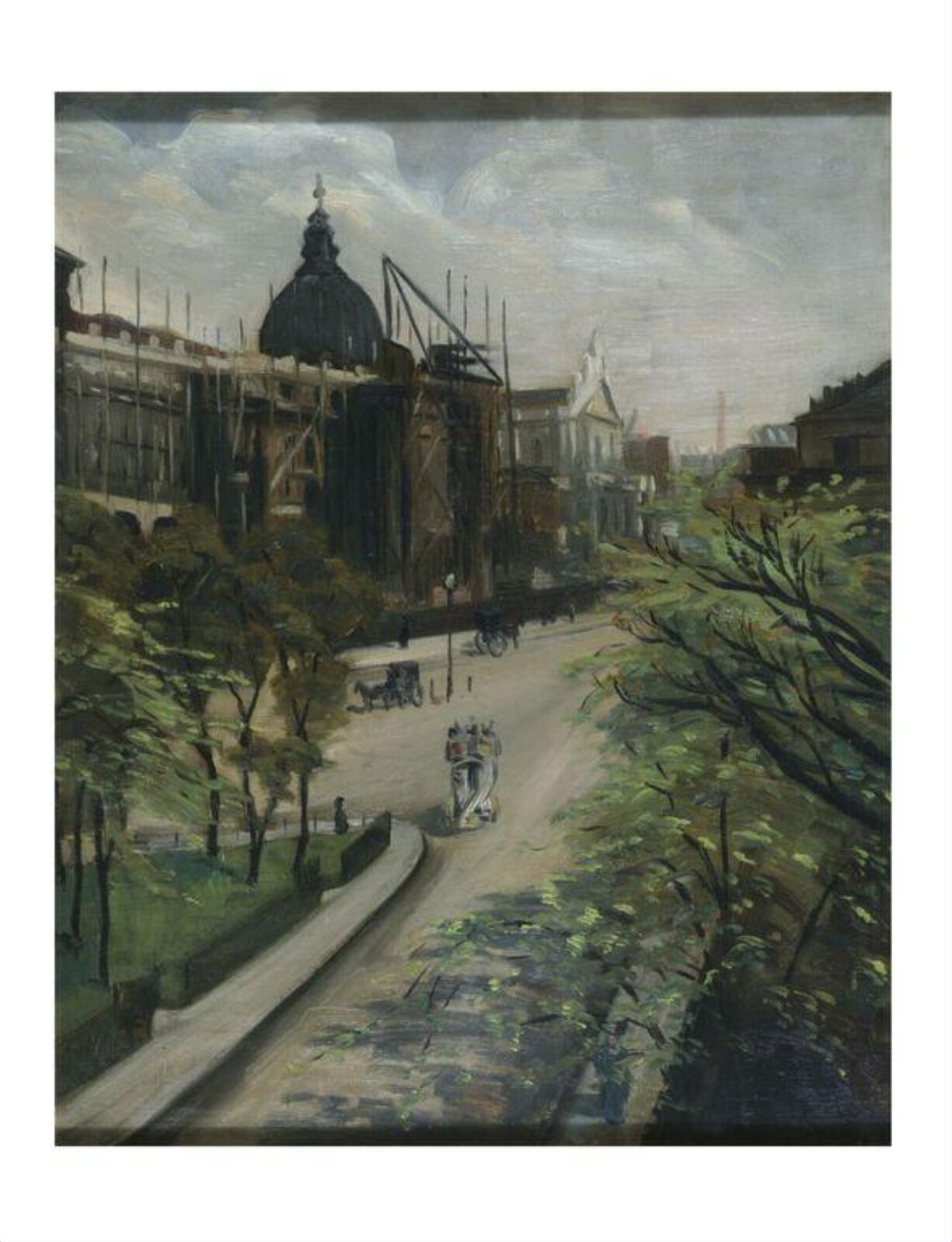 Oil painting, ca. 1906