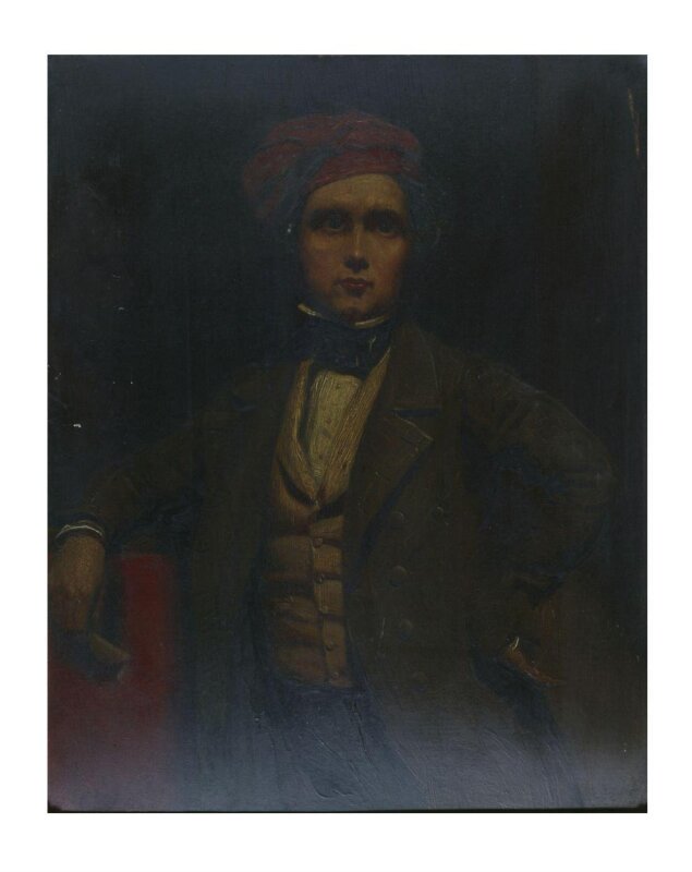 George Gammon Adams (1821-1898), sculptor, aged 15