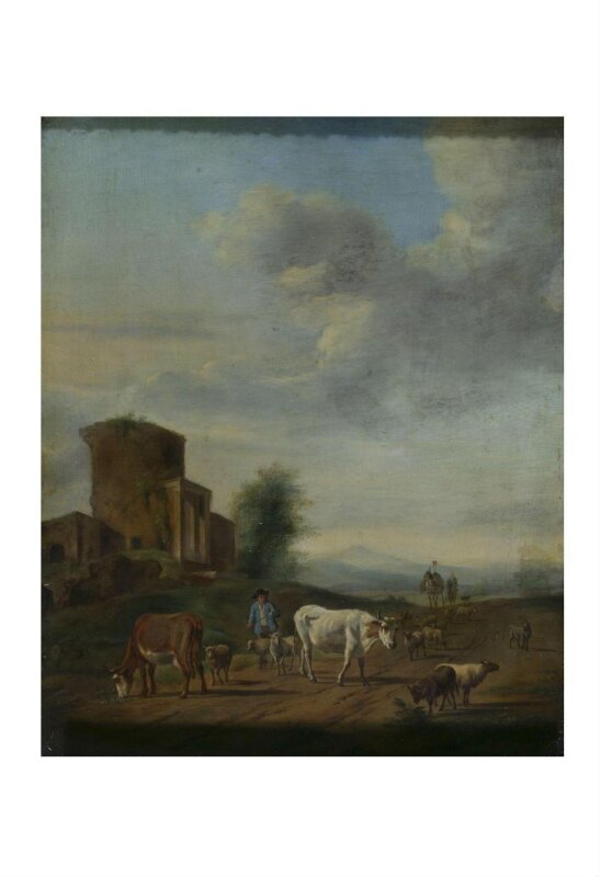 Landscape with Ruins and Figures