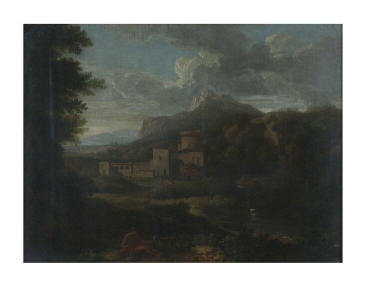 Landscape with River and Castle top image