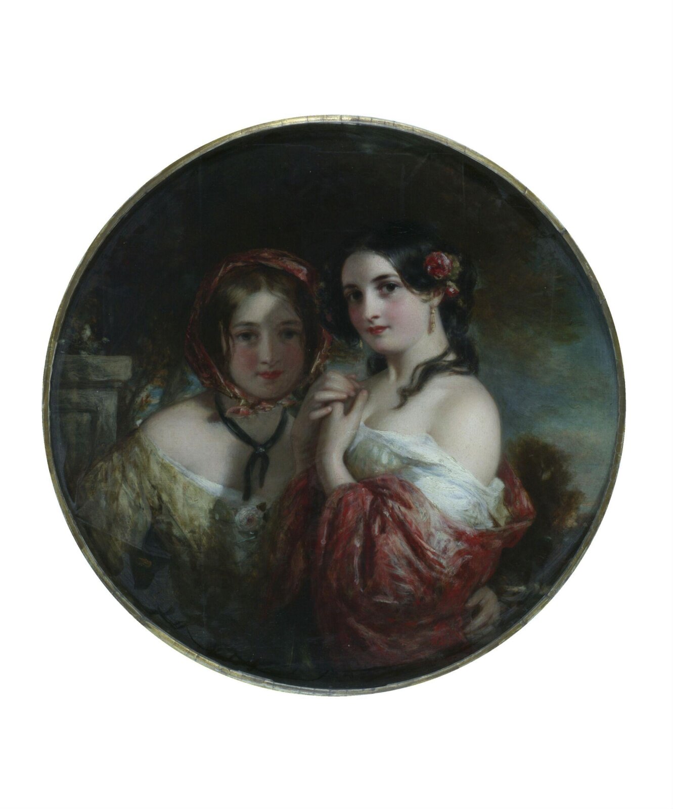 The Sisters, Charles Baxter, 1840s