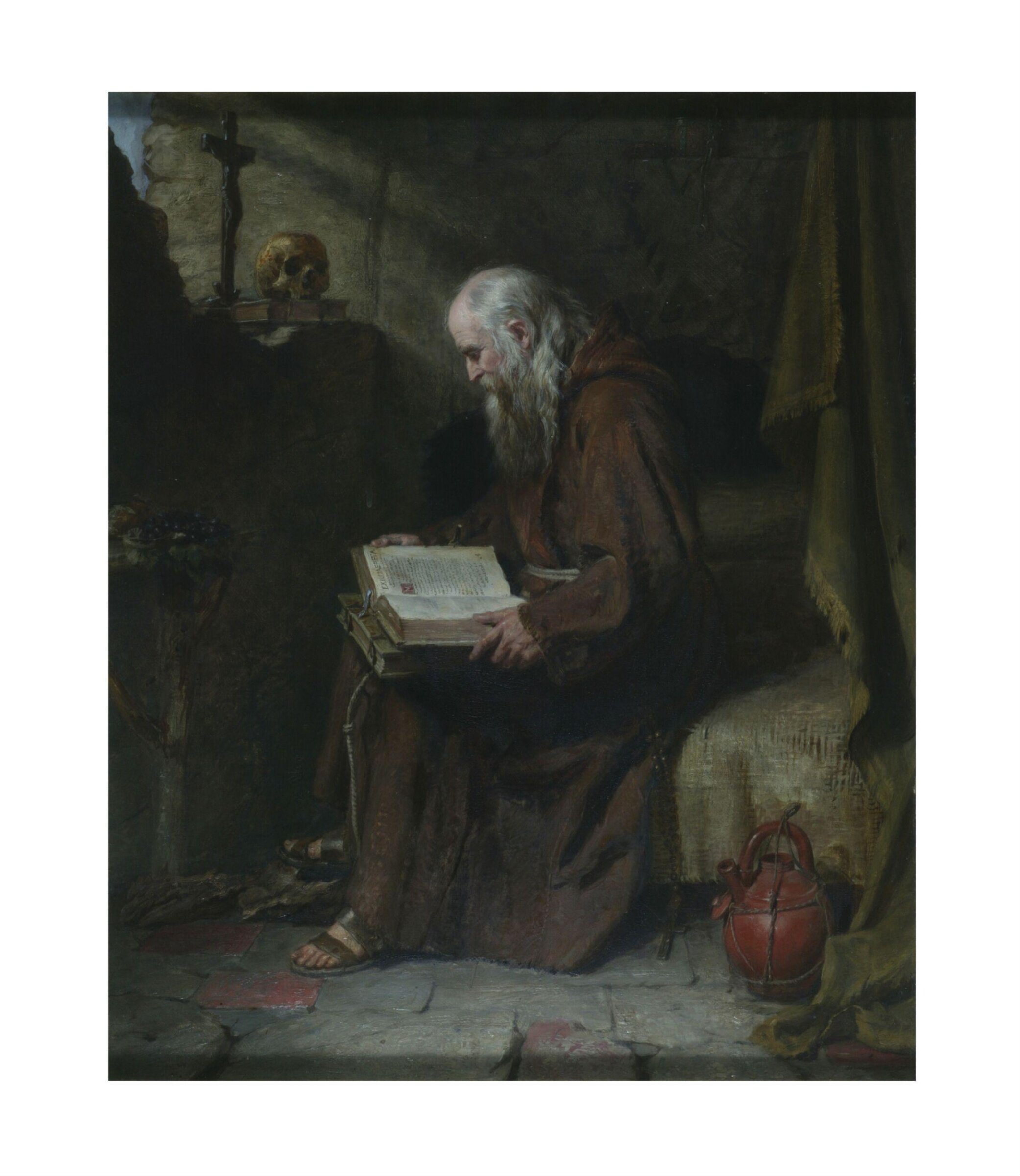 The Hermit, Charles Landseer, ca. 1841