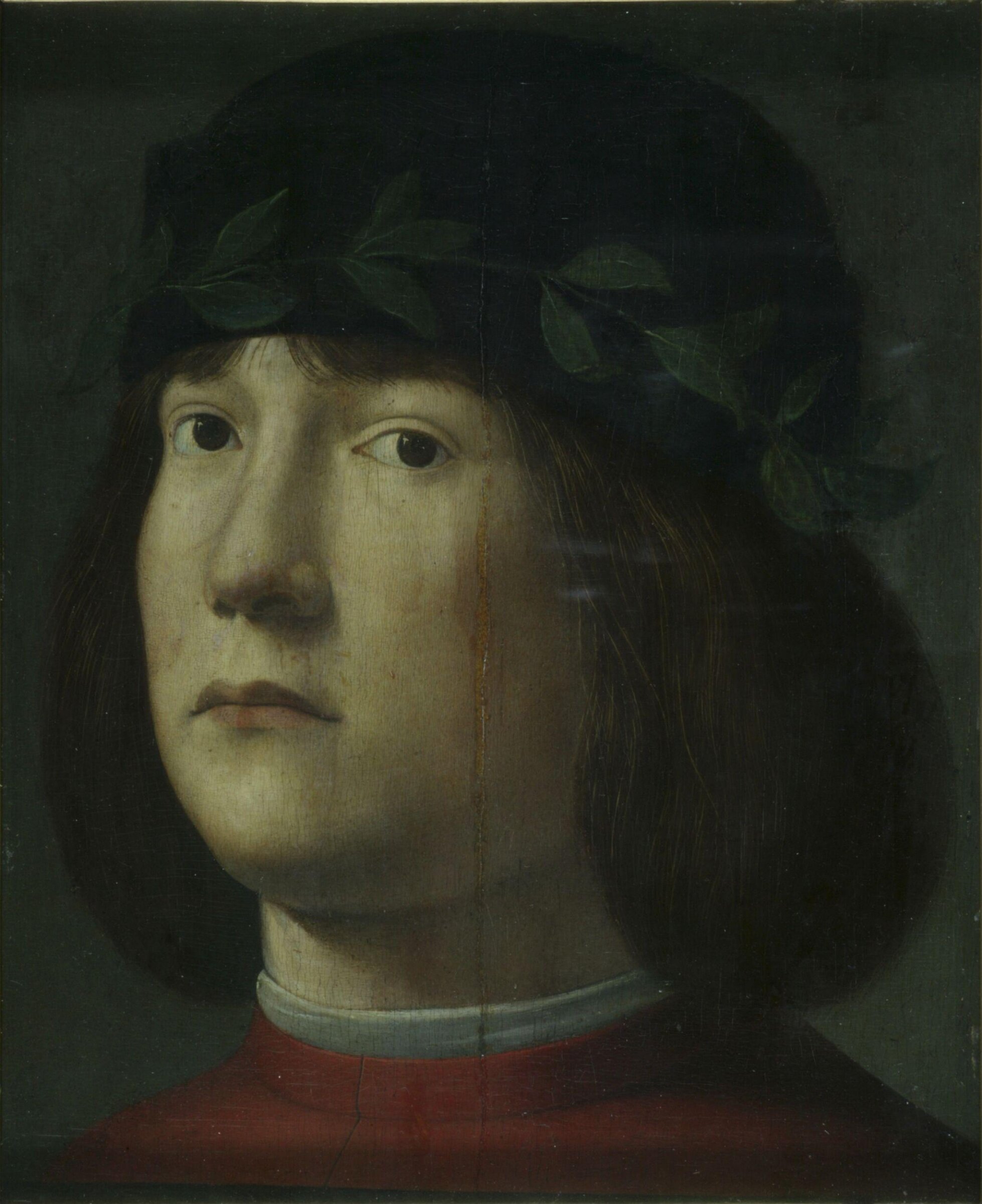 Head of Laurel-Crowned Poet (?), Andrea Solario, ca. 1490-ca. 1505