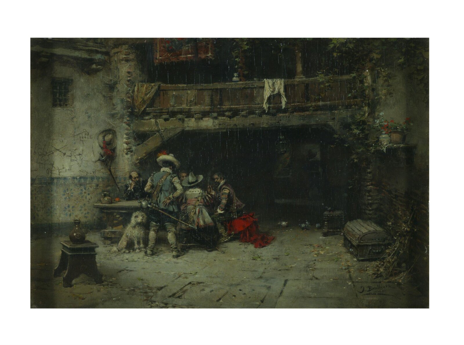 La Posada, José Benlliure y Gil, ca 1890