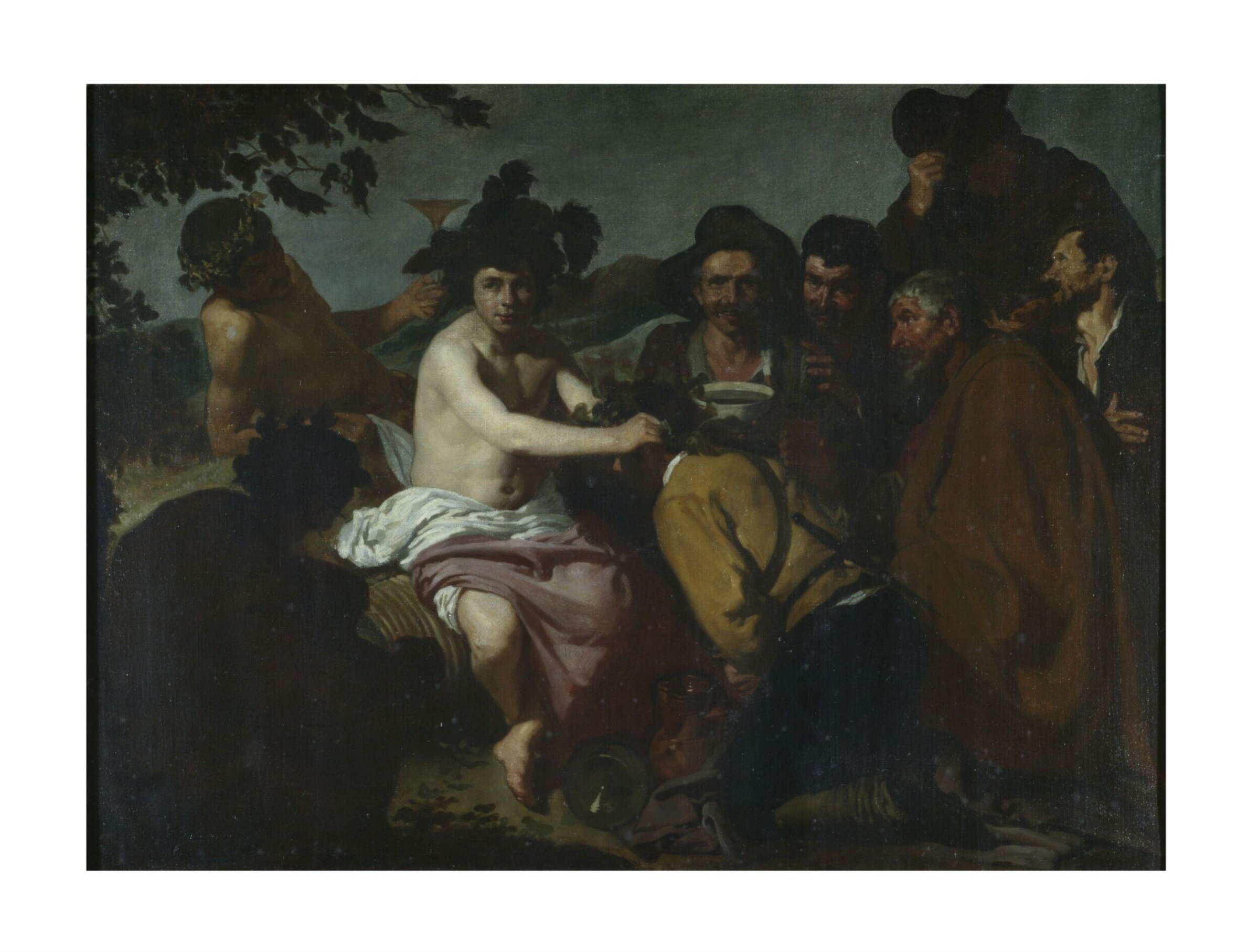 The Triumph of Bacchus, or the Drunkards, José Robles Martinez, 2nd half 19th century