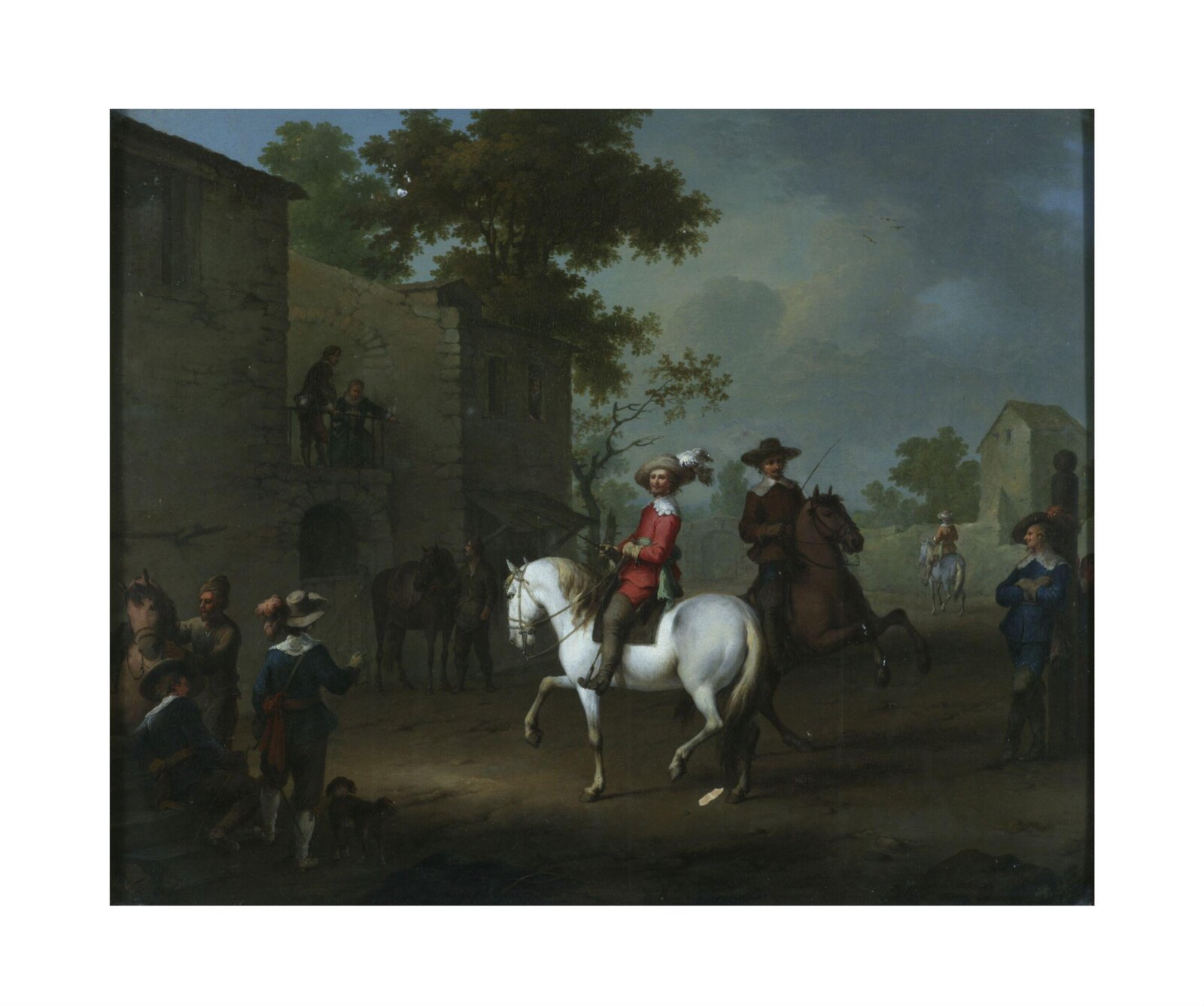 A Riding Lesson, Franz de Paula Ferg, early 18th century