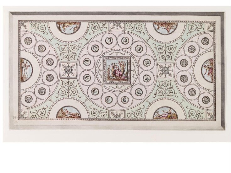 A Collection of Ceilings, Decorated In The Style of The Antique Grotesque top image