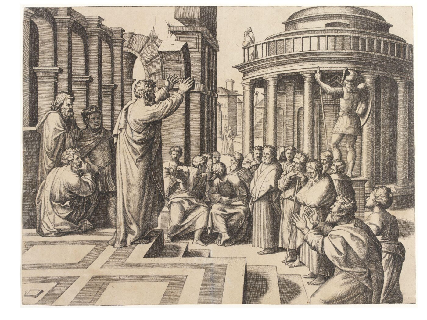 Raphael, St. Paul Preaching at Athens