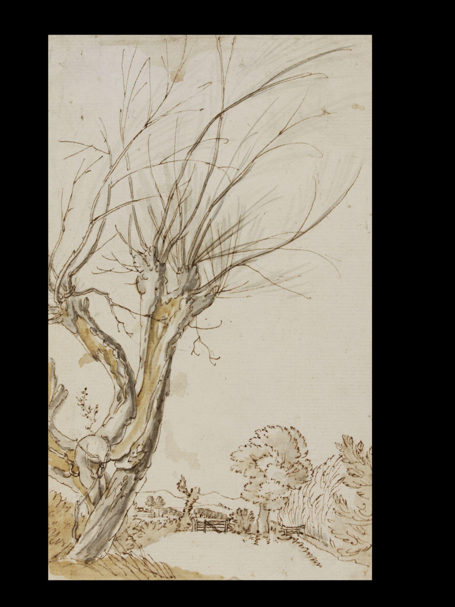 Drawing, Thomas Robins, 18th century