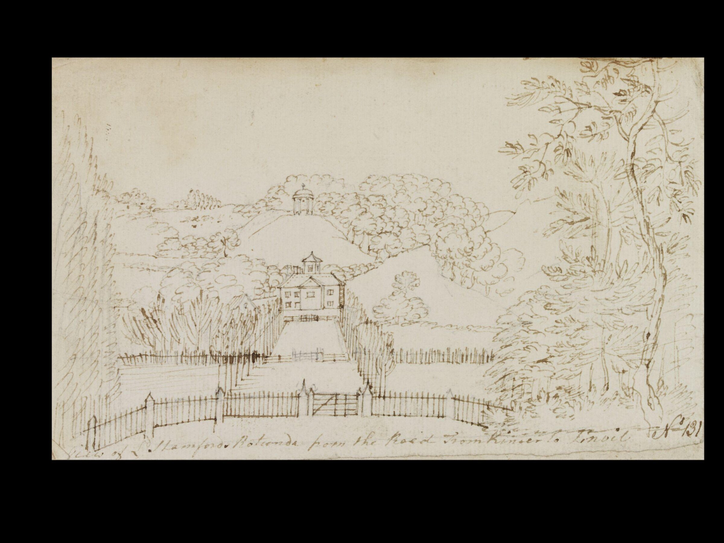 Drawing, Thomas Robins, 18th century