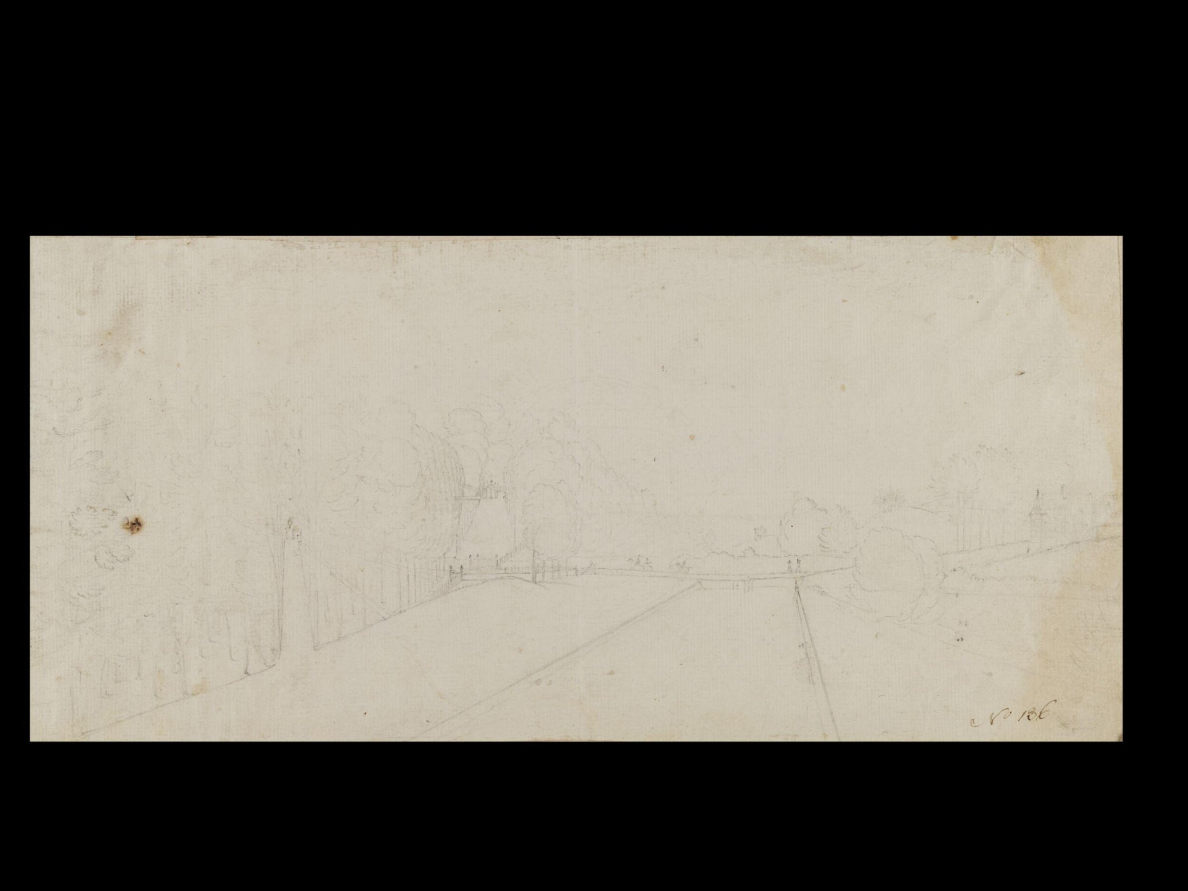 Drawing, Thomas Robins, 18th century