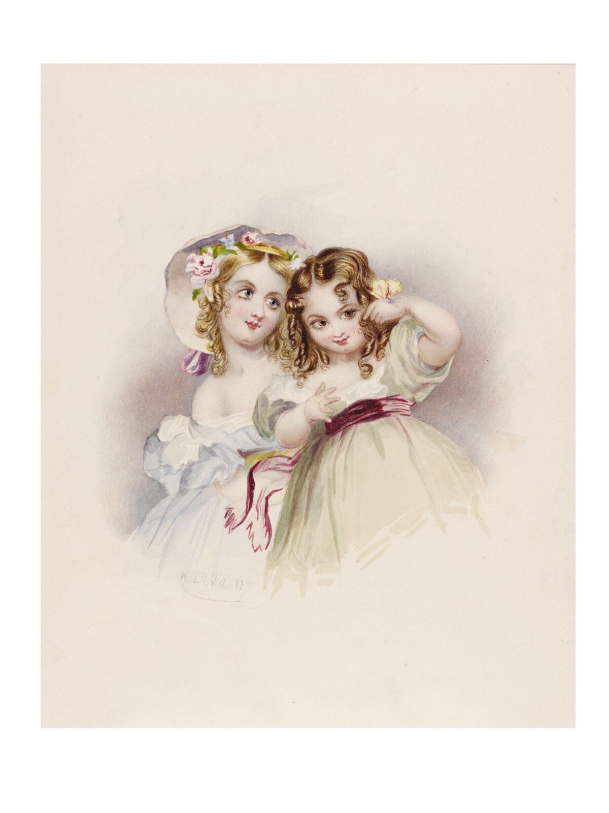 Watercolour, 1837