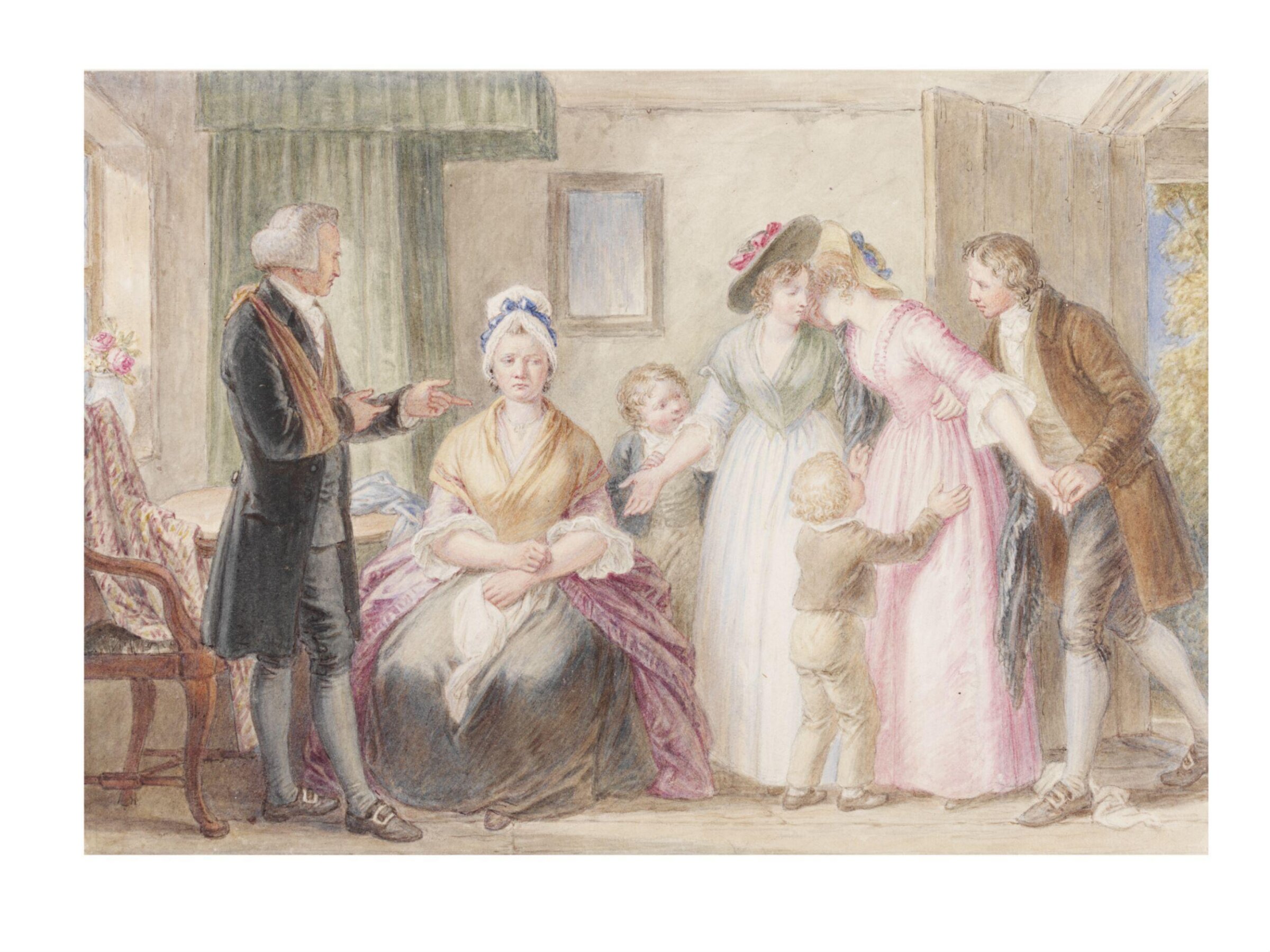 The Return of Olivia Goldsmith, John Masey Wright, 1800-1866